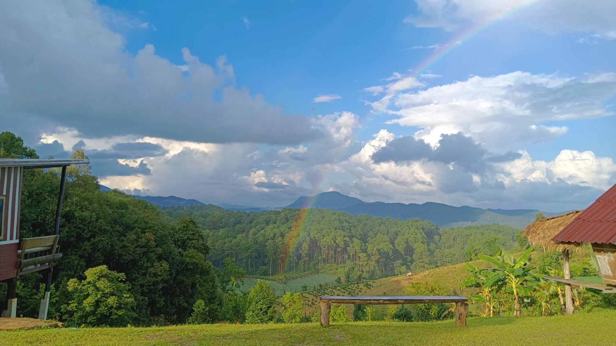 ไร่นิธิสุนทร Nithisoonthon Farmstay Mae Hong Son Esterno foto